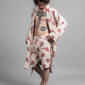 Alternative view of Frottee-Shorts aus hochwertigem Material mit elastischem Bund