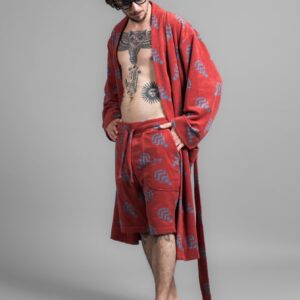 Alternative view of Frottee-Shorts aus hochwertigem Material mit elastischem Bund